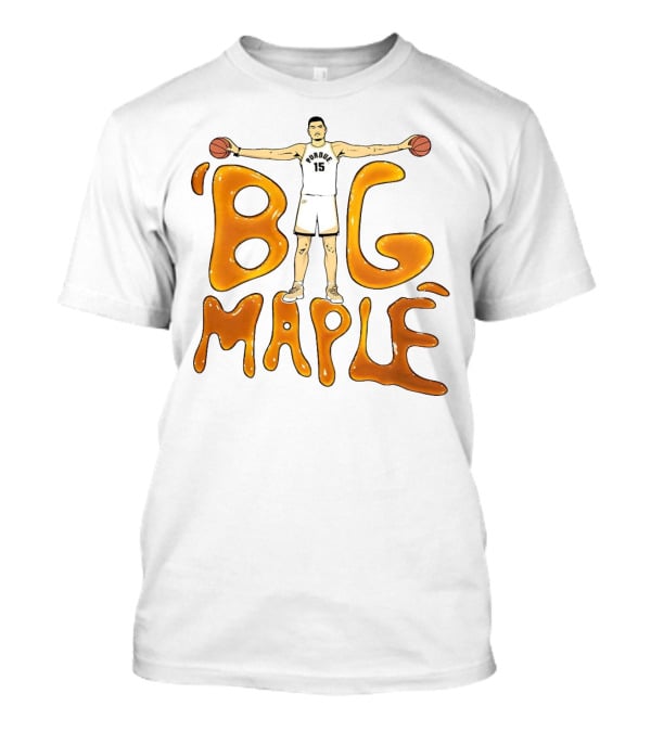 Purdue Boilermakers Zach Edey Big Maple Basketball Player T-Shirt