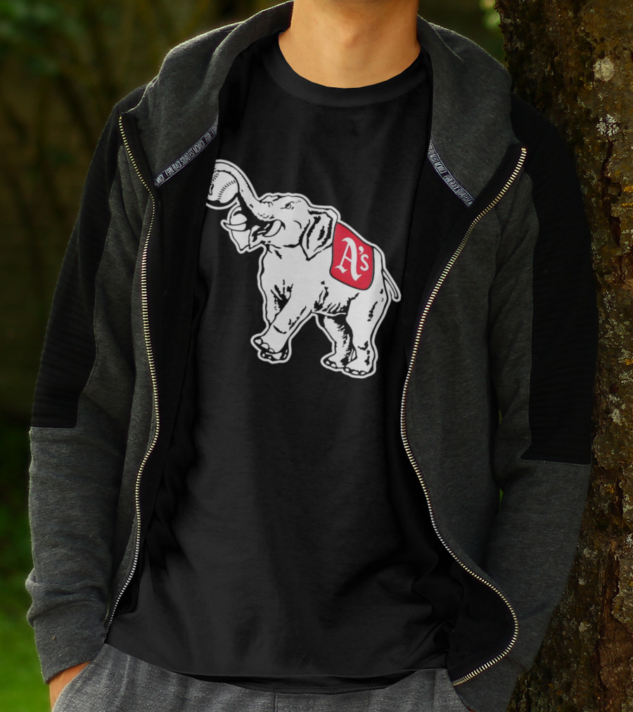 Philadelphia Athletics A's Elephant T-Shirt
