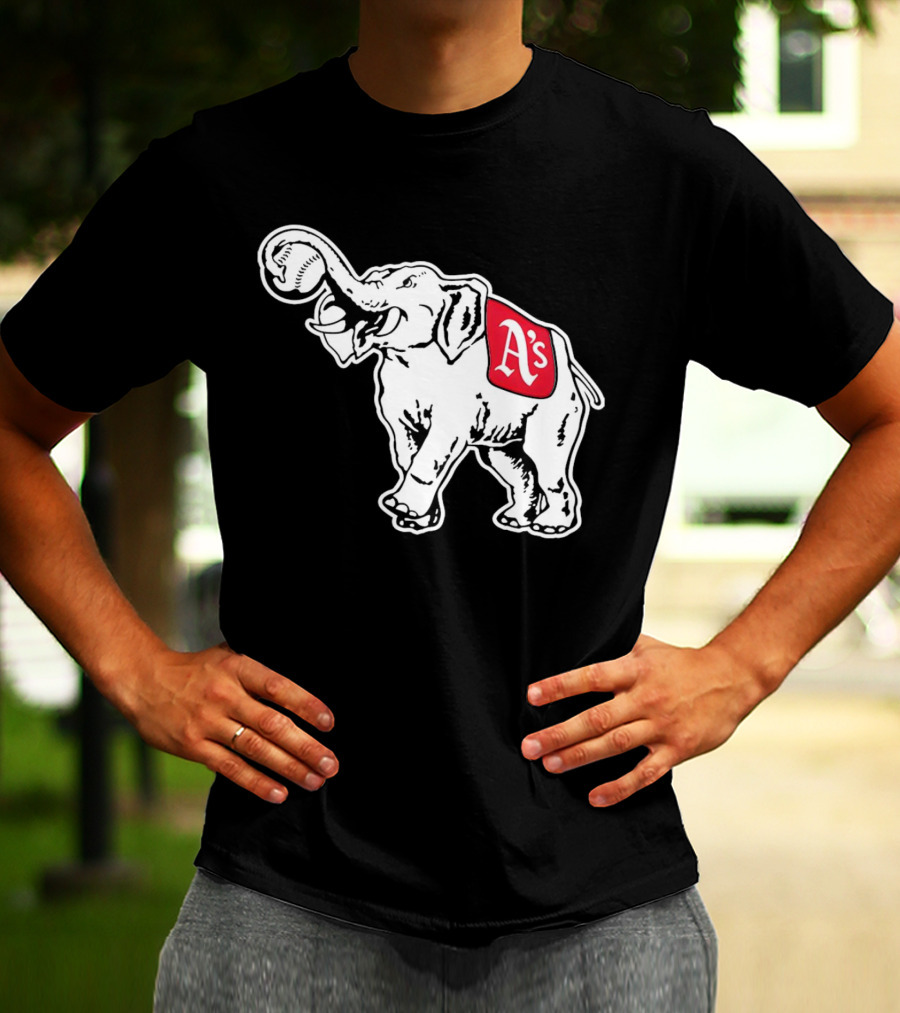 Philadelphia Athletics A's Elephant T-Shirt