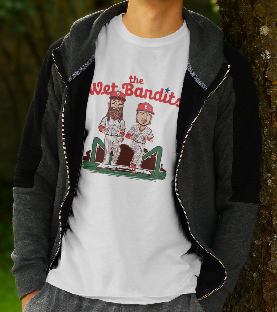 The Wet Bandits Phillies Baseball Players	Fmt T-Shirt
