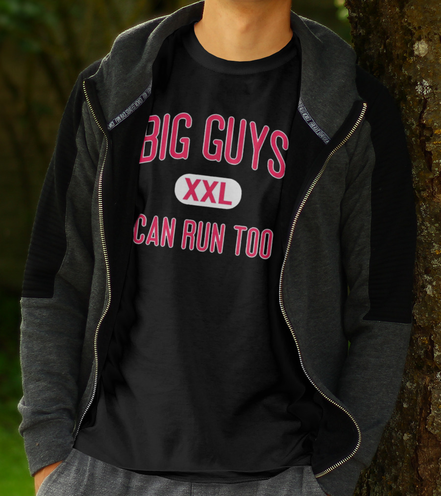 Big Guys Can Run Too XXL T-Shirt