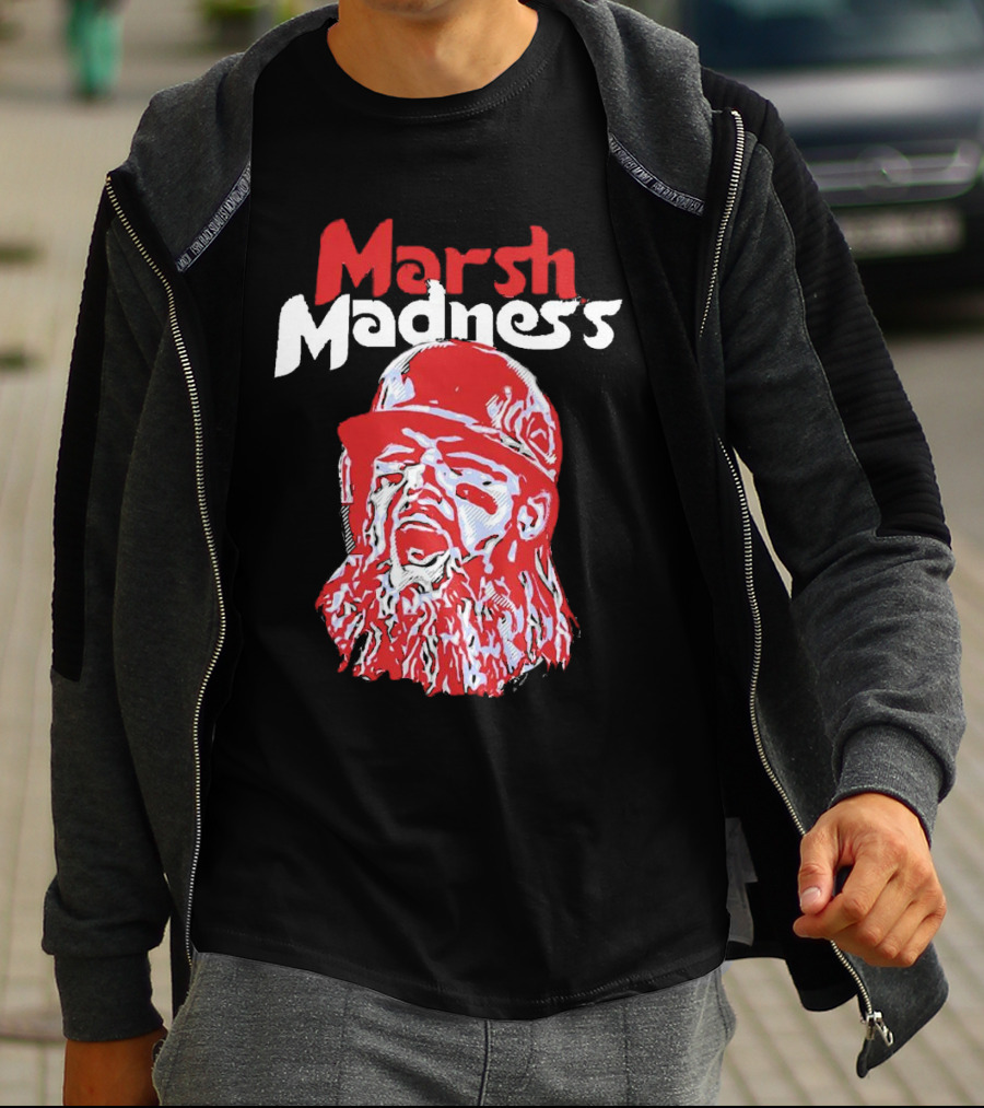 Marsh Madness MLBPA Philadelphia Phillies Brandon T-Shirt