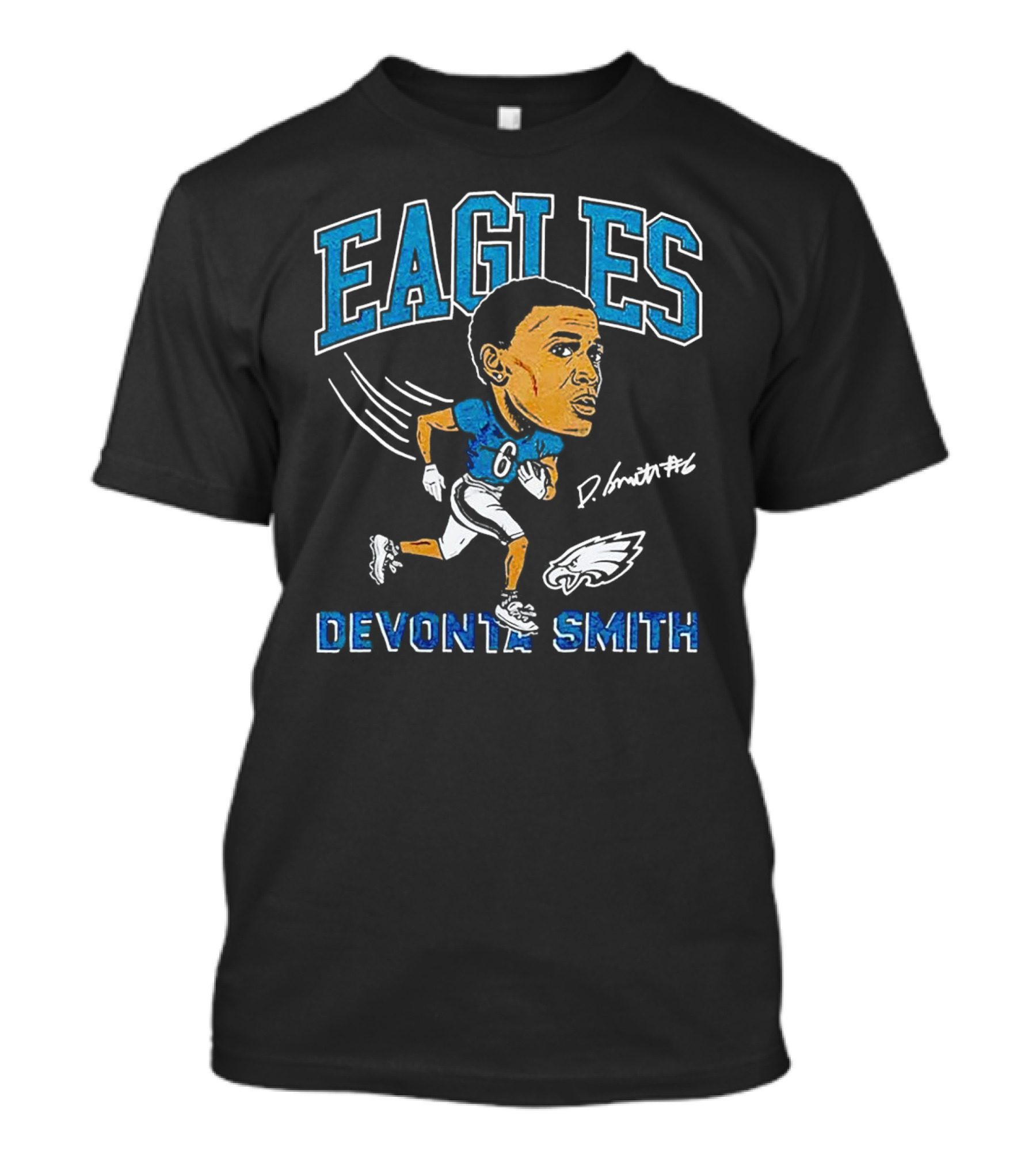 Eagles Devonta Smith 6 Signature T-Shirt