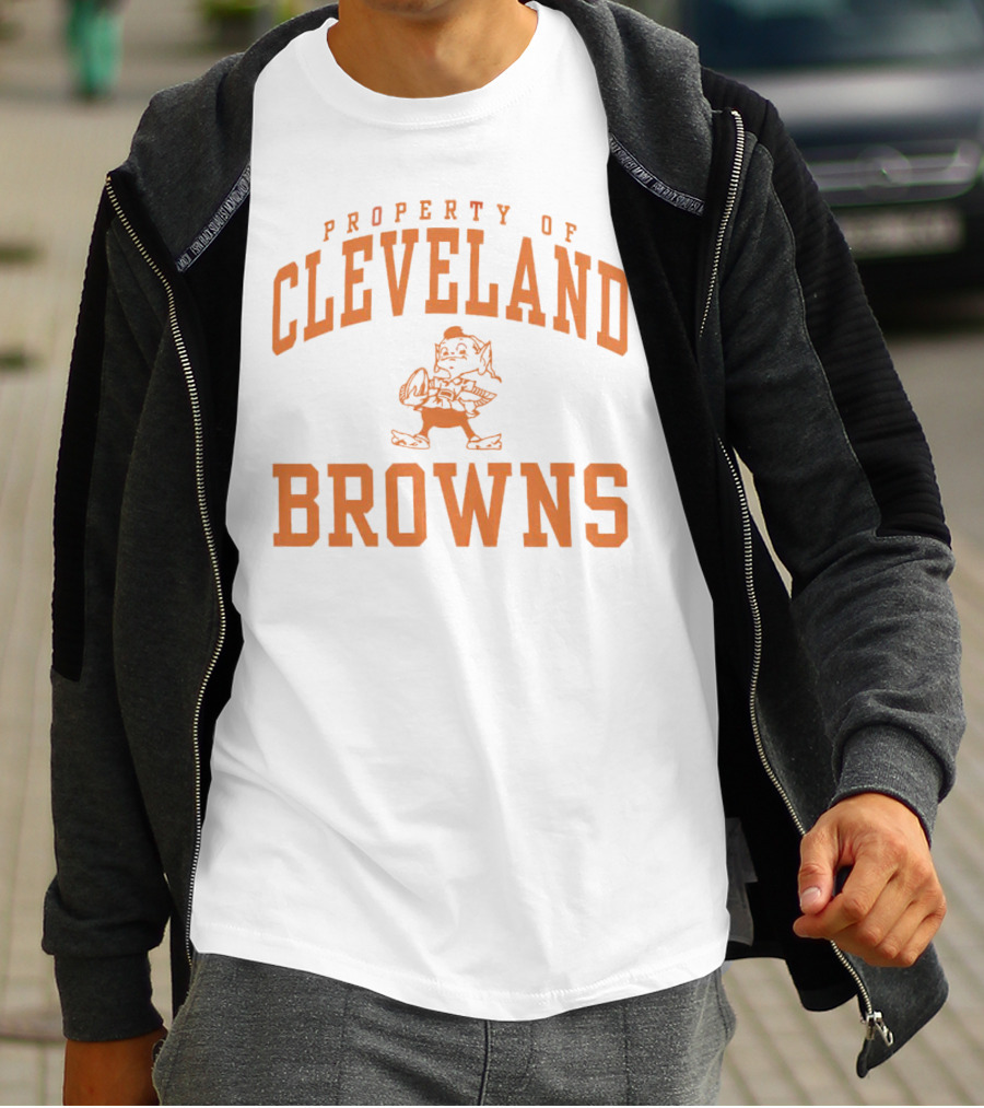 Property Of Cleveland Browns Football Mascot Classic T-Shirt