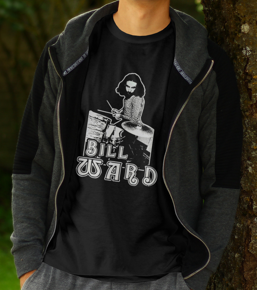 Bill Ward Drumming Black Sabbath Legend T-Shirt