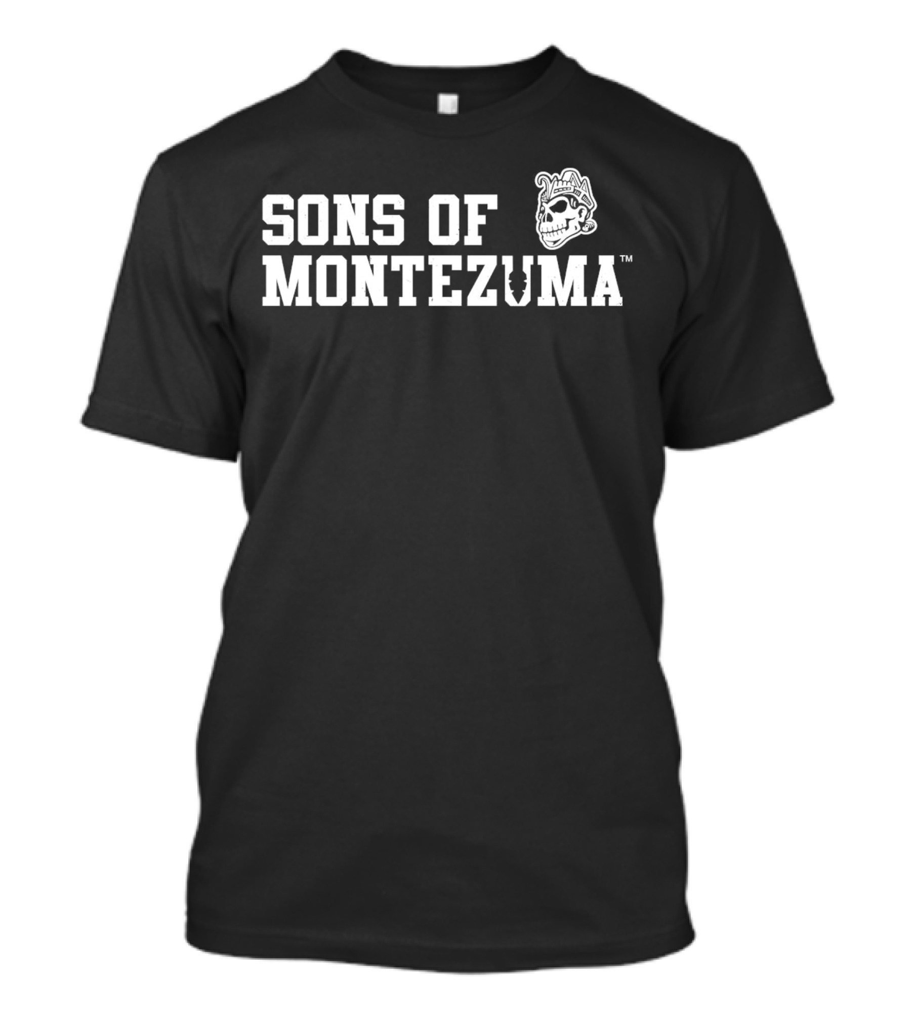 Sons Of Montezuma San Diego State Aztecs Skull T-Shirt