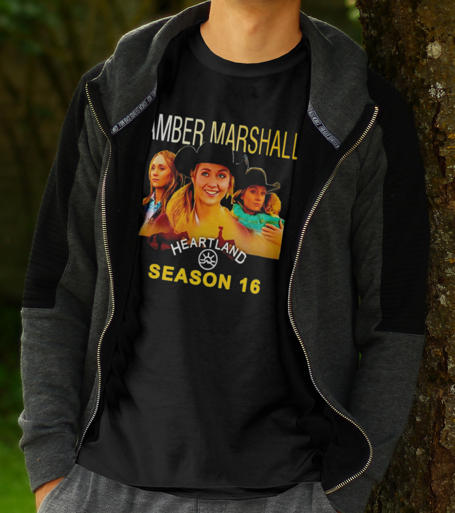 Amber Marshall Heartland Season 16 Ranch Scenes T-Shirt