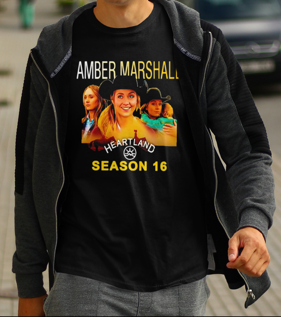 Amber Marshall Heartland Season 16 Ranch Scenes T-Shirt