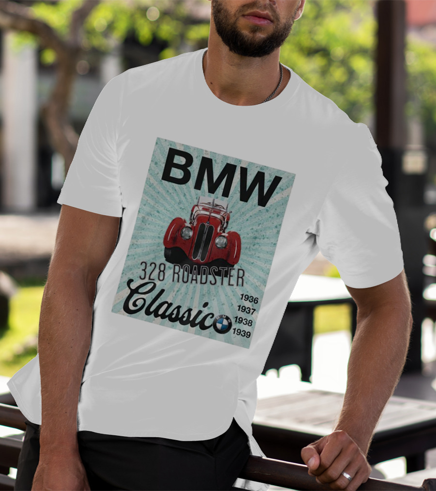 BMW 328 Roadster Classico 1936 1937 1938 1939 T-Shirt