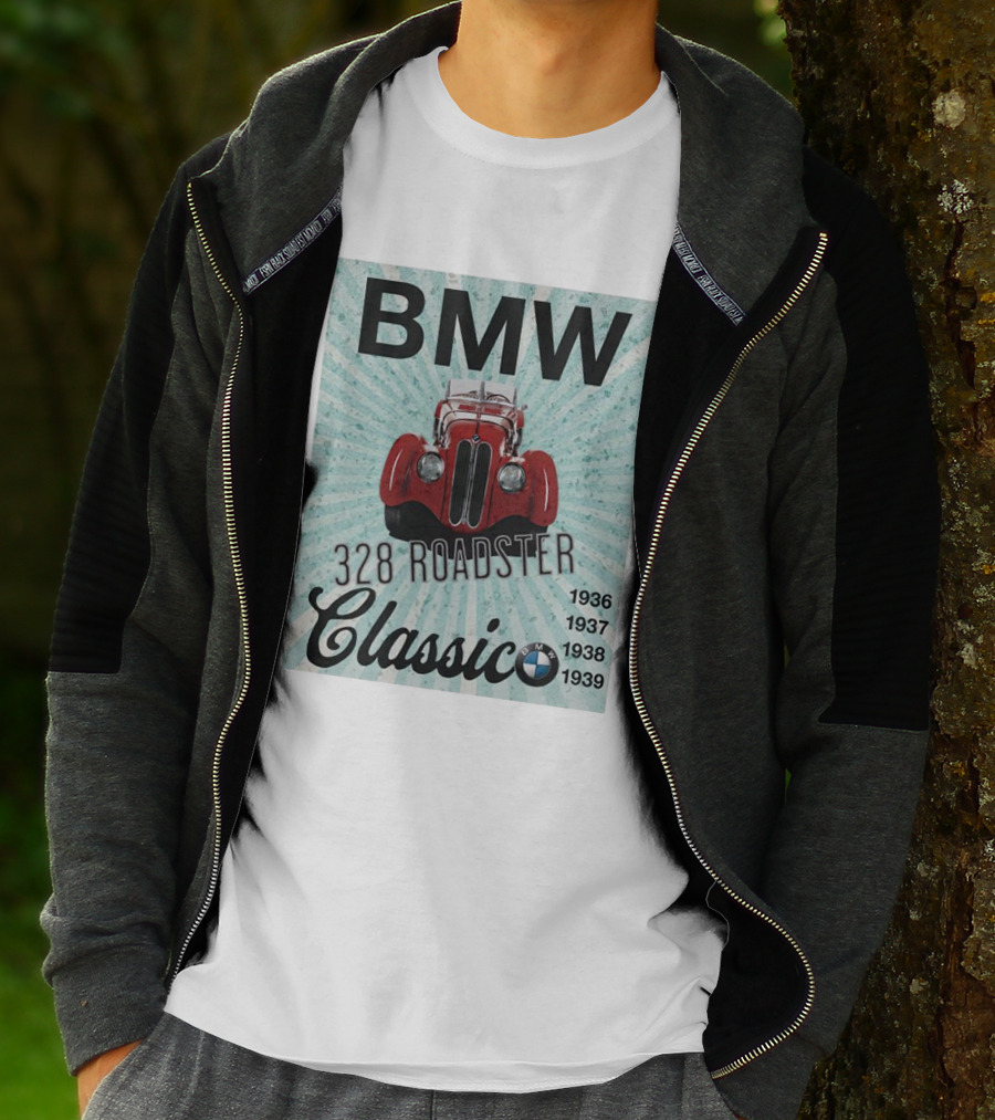 BMW 328 Roadster Classico 1936 1937 1938 1939 T-Shirt
