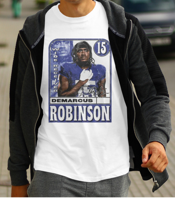 Demarcus Robinson Wide Receiver 15 Los Angeles R Card T-Shirt