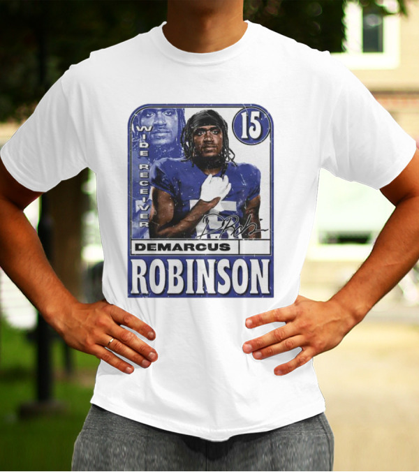 Demarcus Robinson Wide Receiver 15 Los Angeles R Card T-Shirt