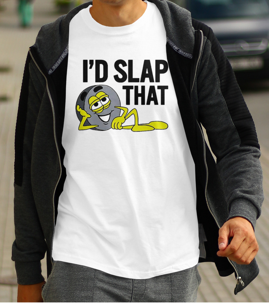 I’d Slap That Smiling Emoji Leaning With Sunglasses T-Shirt