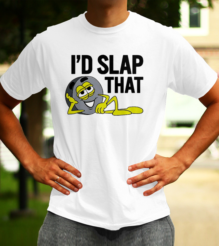 I’d Slap That Smiling Emoji Leaning With Sunglasses T-Shirt
