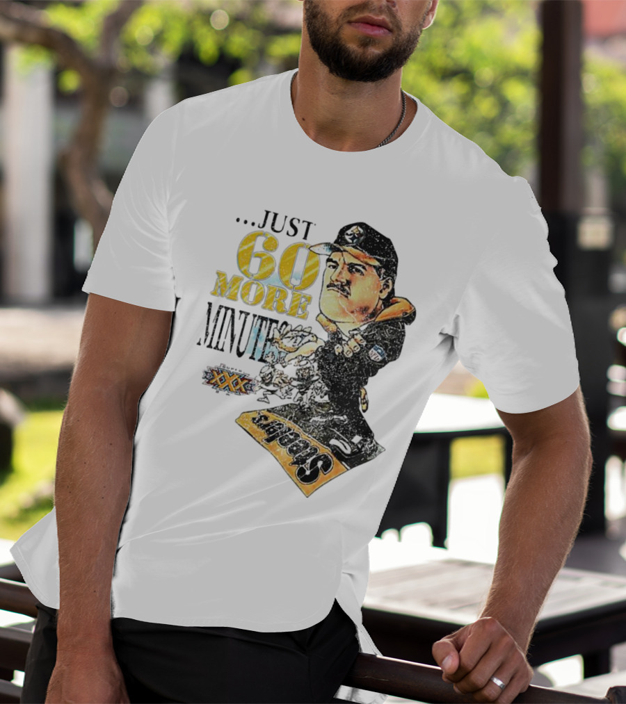 Pittsburgh Steelers Just 60 More Minutes Steelers Coach T-Shirt