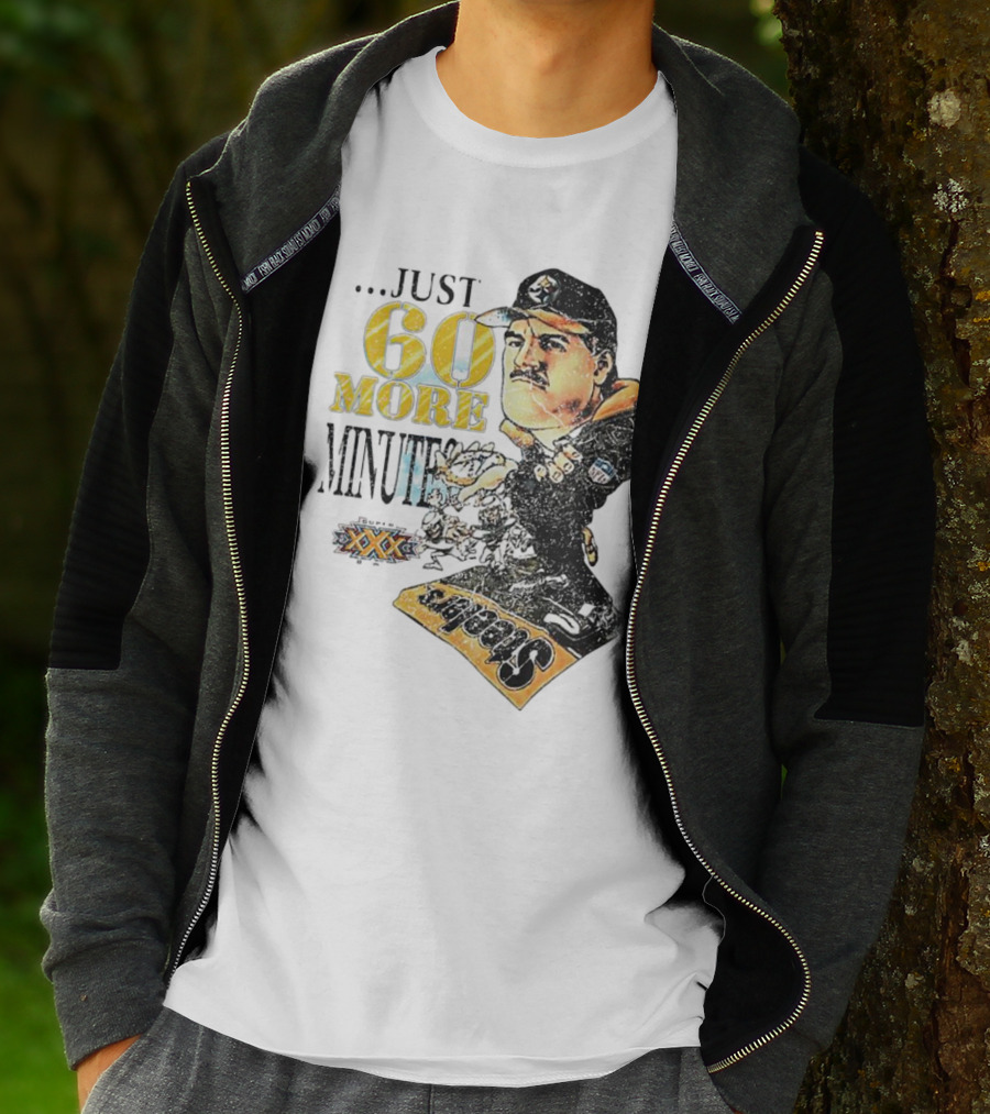 Pittsburgh Steelers Just 60 More Minutes Steelers Coach T-Shirt