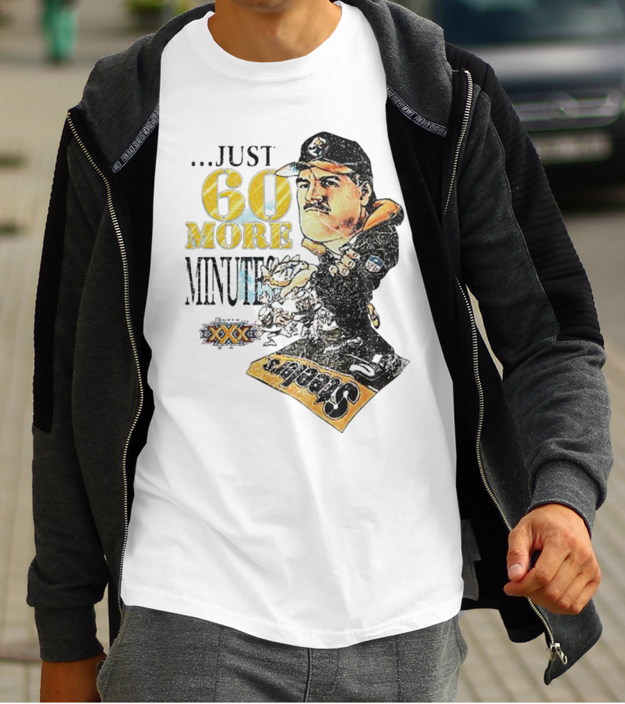 Pittsburgh Steelers Just 60 More Minutes Steelers Coach T-Shirt