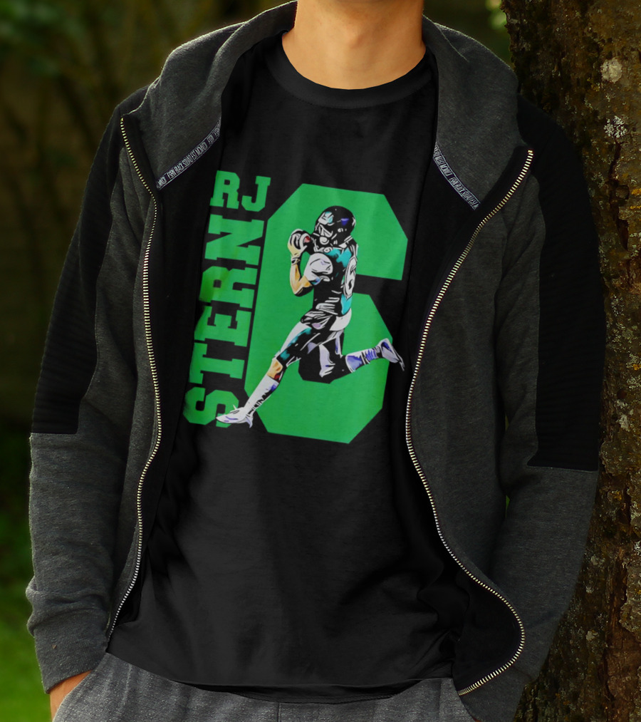 RJ Stern Football Gameday Action Player Number 6 T-Shirt