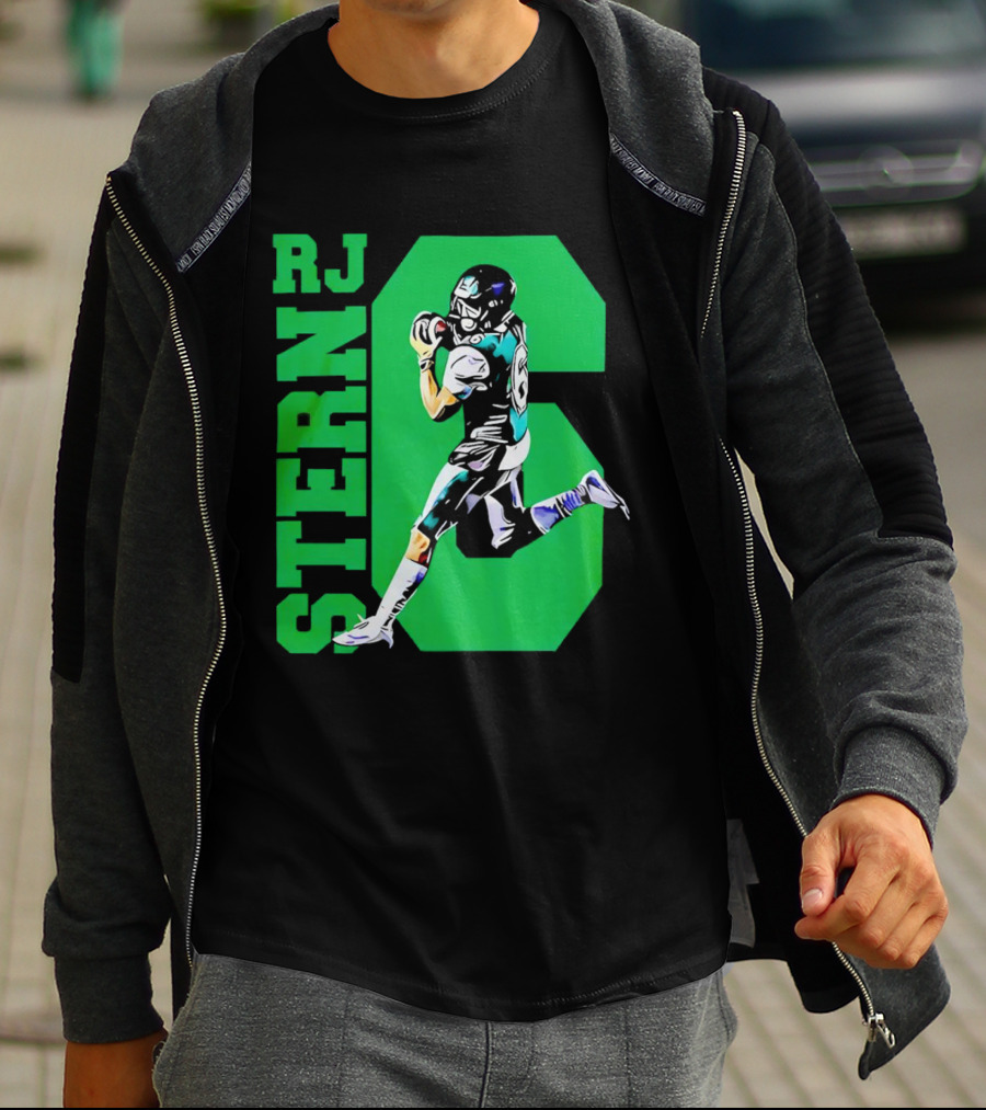 RJ Stern Football Gameday Action Player Number 6 T-Shirt