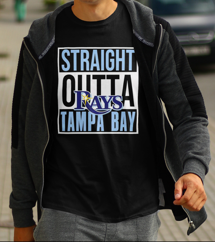 Straight Outta Tampa Bay Rays MLB T-Shirt