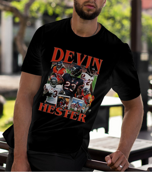 Devin Hester Chicago Bears Football 23 NFL Legend T-Shirt