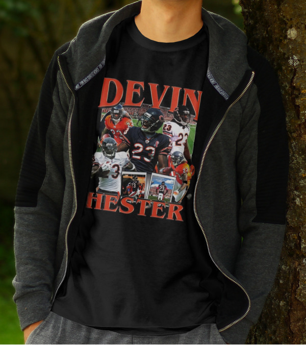 Devin Hester Chicago Bears Football 23 NFL Legend T-Shirt