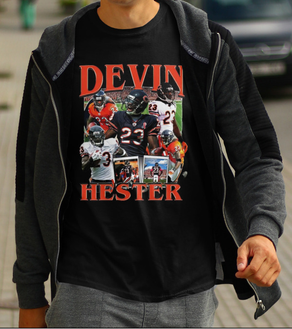 Devin Hester Chicago Bears Football 23 NFL Legend T-Shirt