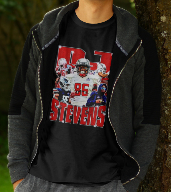 DJ Stevens 86 Football Vintage Jackson State Tigers T-Shirt