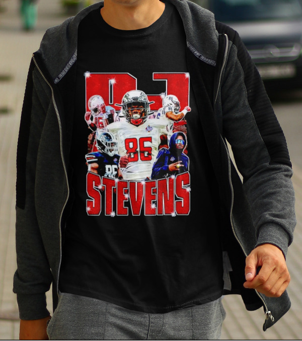 DJ Stevens 86 Football Vintage Jackson State Tigers T-Shirt
