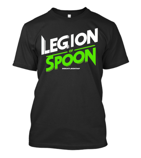 Legion Of Spoon Seattle On Tap Football T-Shirt