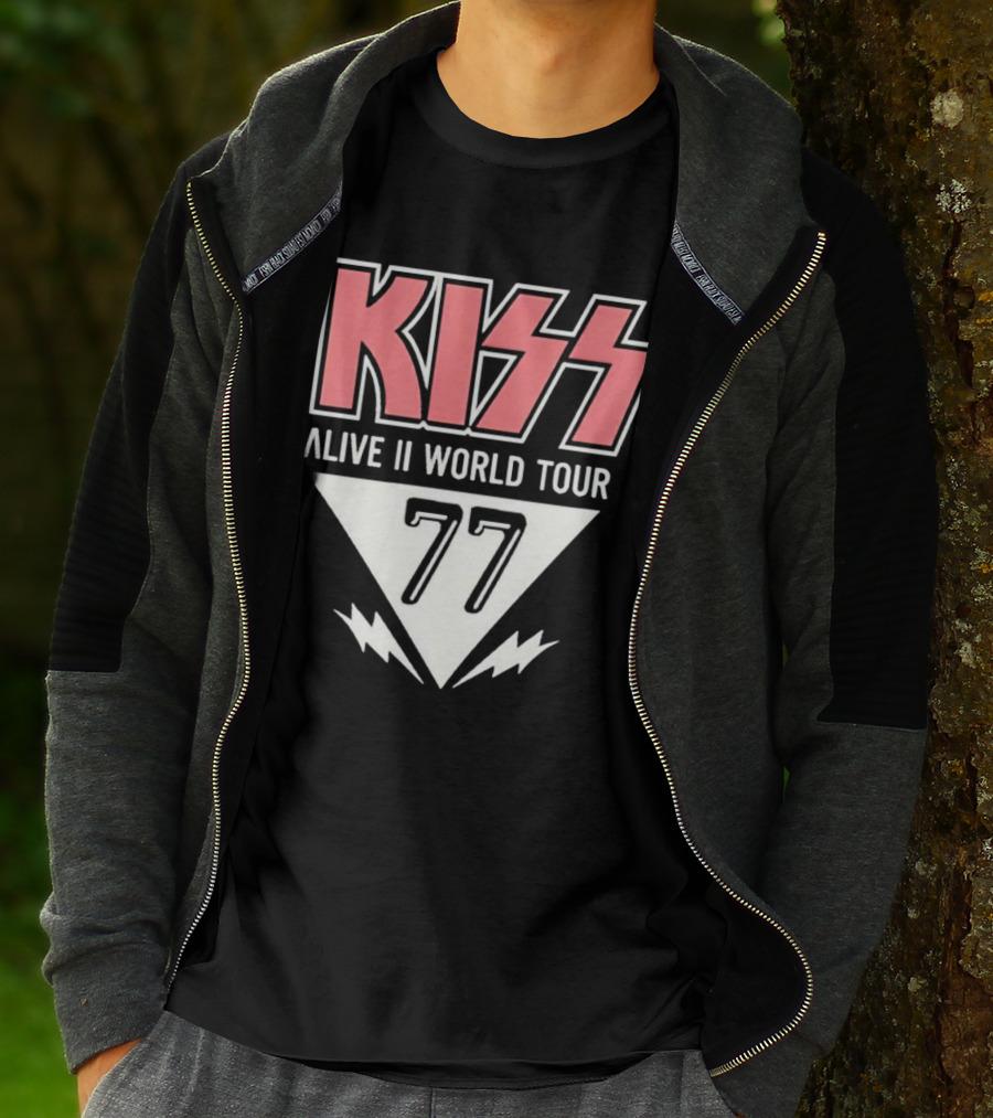 KISS Alive II World Tour 77 T-Shirt