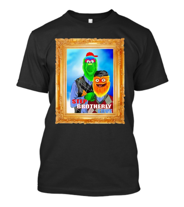 Philly Fuzz Brothers Step Brotherly Love Framed T-Shirt