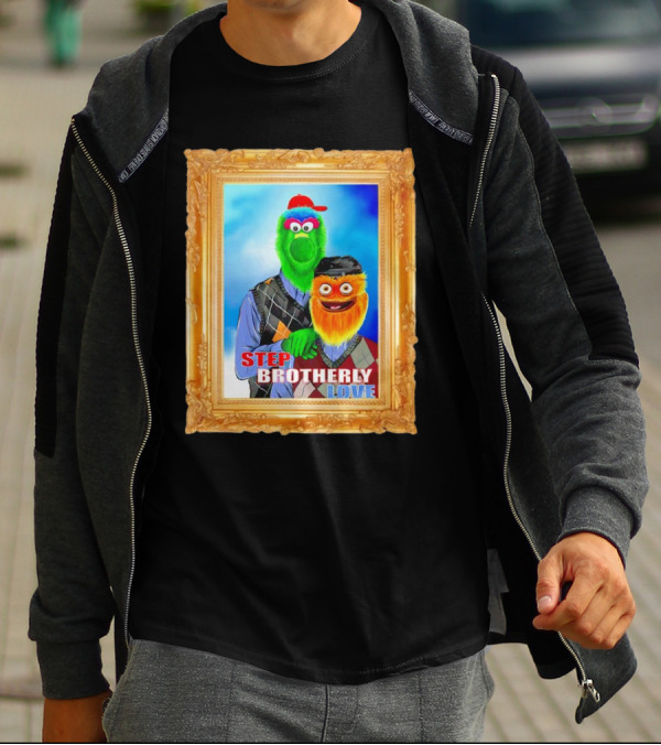 Philly Fuzz Brothers Step Brotherly Love Framed T-Shirt