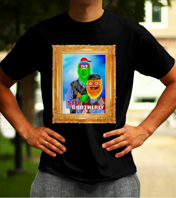 Philly Fuzz Brothers Step Brotherly Love Framed T-Shirt