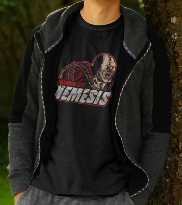 Raccoon City Nemesis Resident Evil 3 Game Character T-Shirt