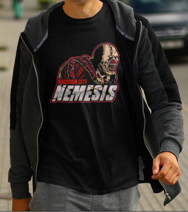Raccoon City Nemesis Resident Evil 3 Game Character T-Shirt