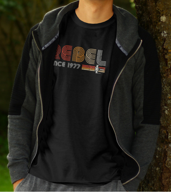 Rebel Since 1977 Star Wars Retro X-Wing T-Shirt