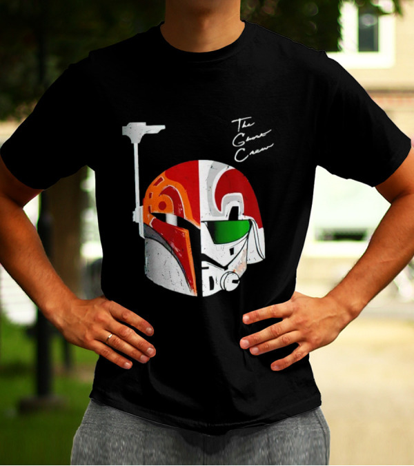 The Ghost Crew Sabine Wren And Ezra Bridger Helmet T-Shirt