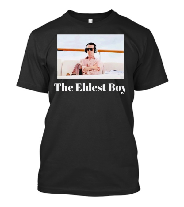 Kendall Roy Succession The Eldest Boy Sitting On Yacht With Headphones T-Shirt