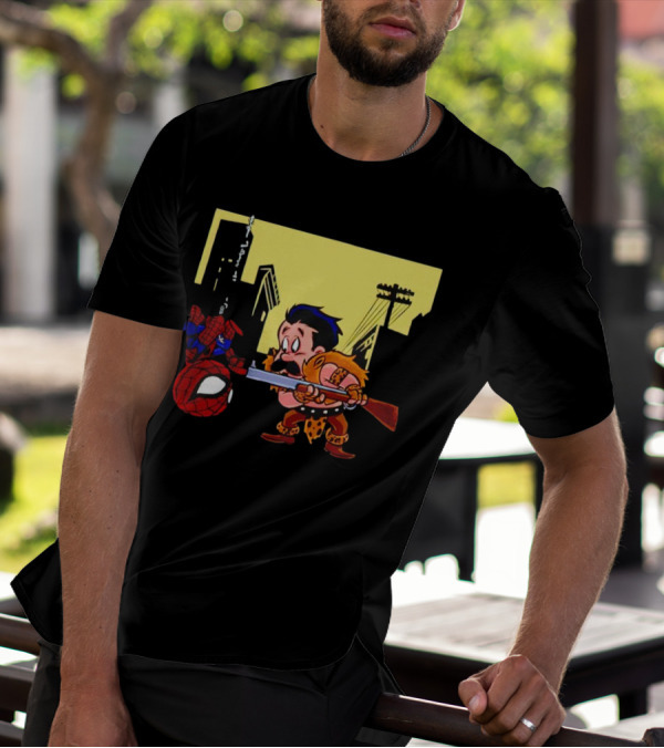 Kraven Fudd Vs. Spider-Man City Showdown T-Shirt
