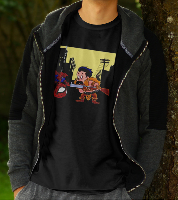 Kraven Fudd Vs. Spider-Man City Showdown T-Shirt
