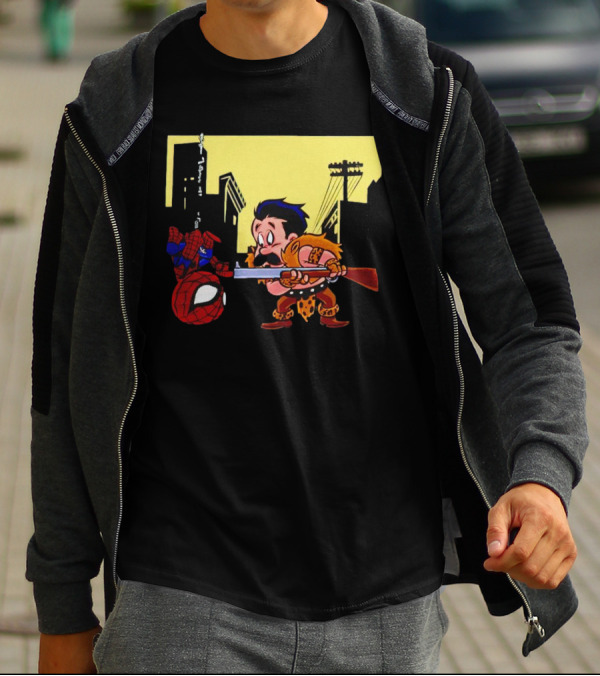 Kraven Fudd Vs. Spider-Man City Showdown T-Shirt