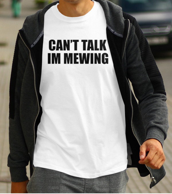 CAN'T TALK I'M MEWING MEN'S T-Shirt