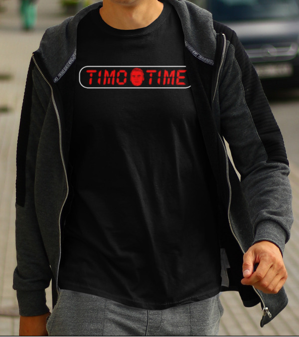 TIMO MEIER TIMO TIME CLOCK FACE T-Shirt