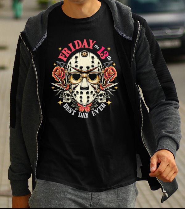 Friday The 13th Best Day Ever Jason Voorhees T-Shirt