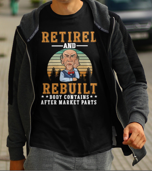 Retired And Rebuilt Body Contains Aftermarket Parts Jeff Dunham Character T-Shirt