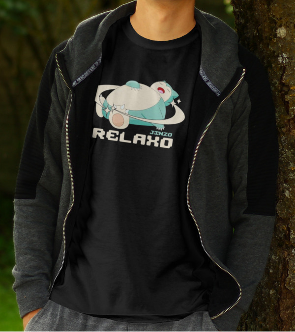 JINZO Relaxo Day Dreamer Pokémon Snorlax Stars T-Shirt