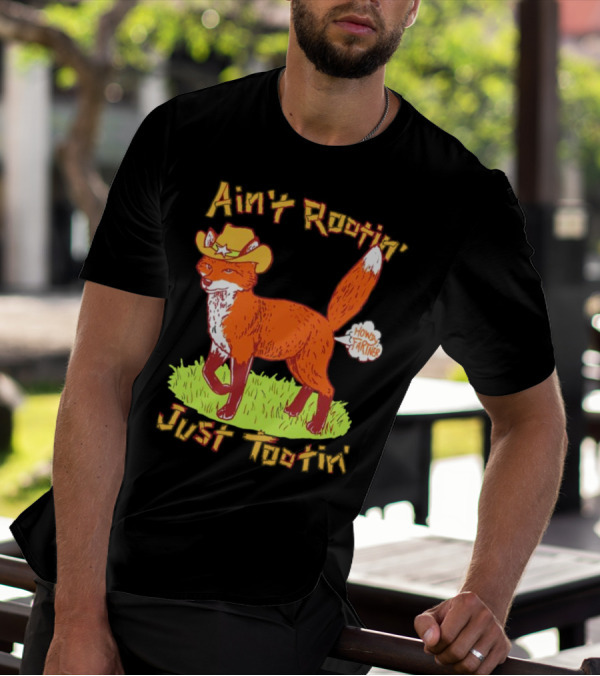 Howdy Fartner Fox Ain't Rootin' Just Tootin' T-Shirt