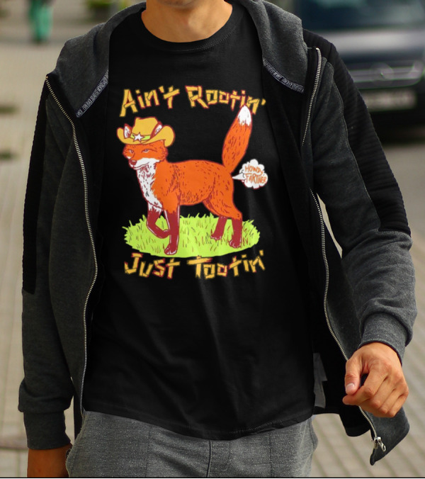 Howdy Fartner Fox Ain't Rootin' Just Tootin' T-Shirt