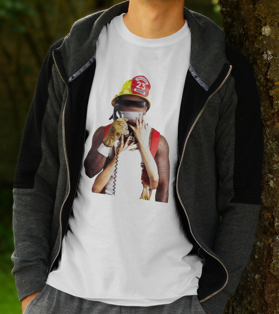 Call Da Fireman 23 DaBaby Firefighter Concept T-Shirt
